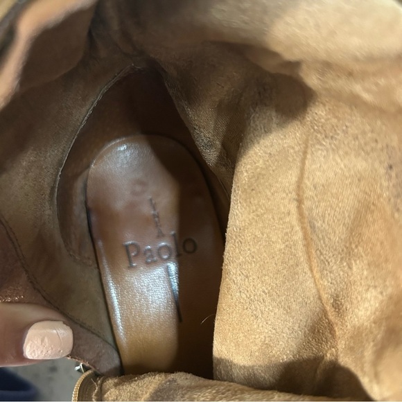 Linea Paolo Suede Knee High Block Heel Boots​​​ - Picture 3 of 12